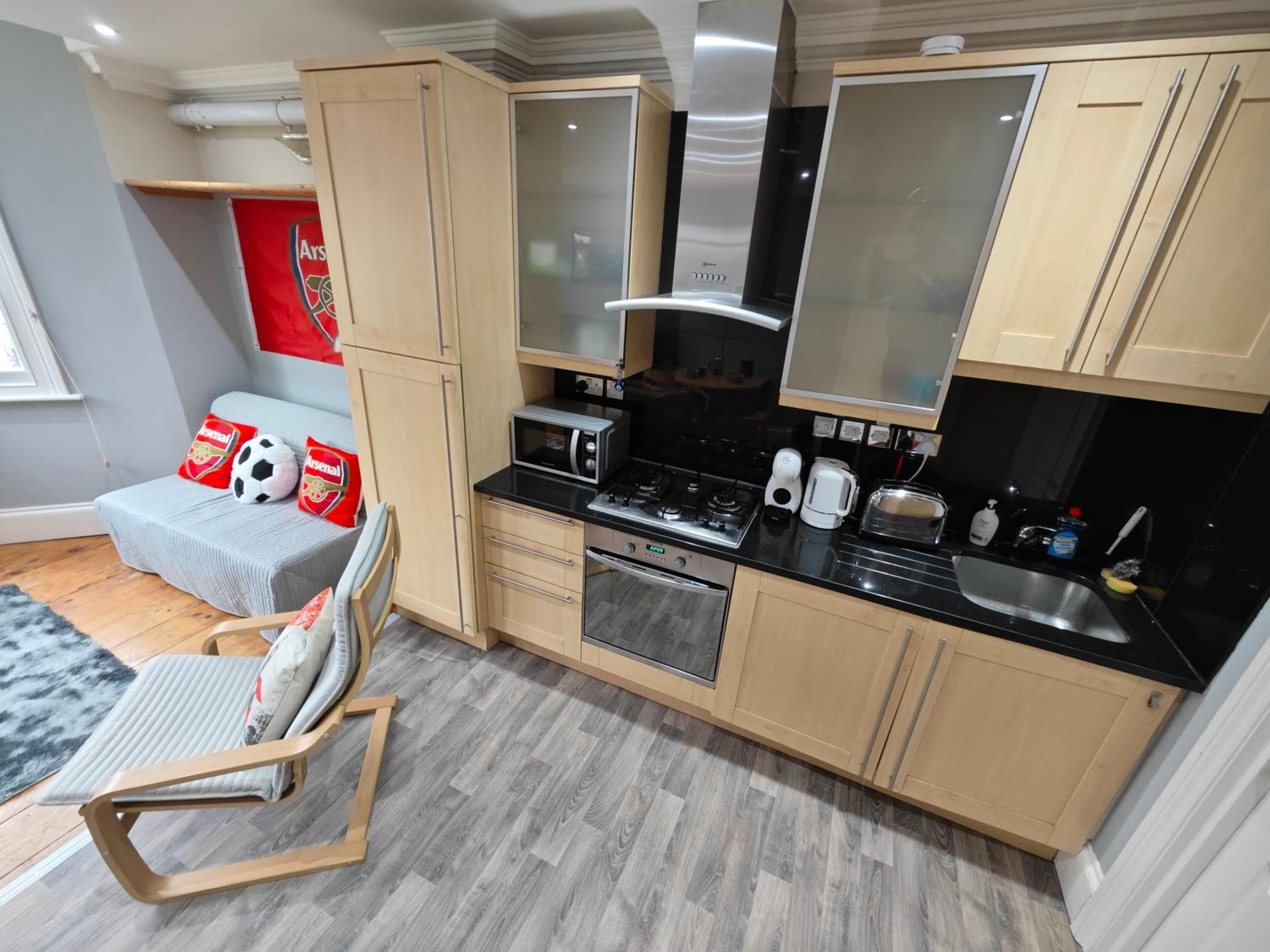 Lovely 1 Bedroom Flat In Finsbury Park/Emirates Stadium Londra Dış mekan fotoğraf